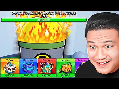 Factory Grinding For 50 Hours - PERMANENT MYTHICAL Blox Fruits