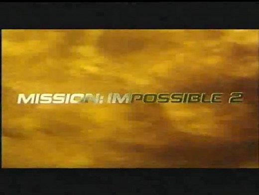 Mission Impossible 2 Bande Annonce