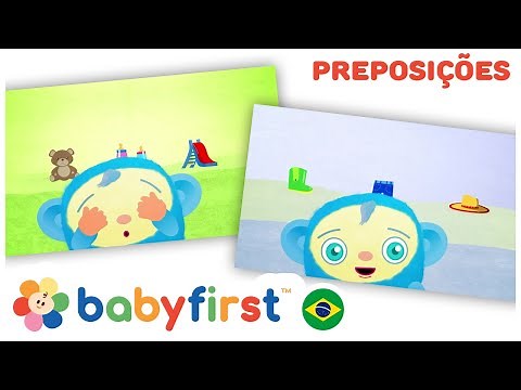 Novo programa | Bebê Peekaboo | Videos Educativos Para 2 - 3 Anos | Aprenda preposições | BabyFirst