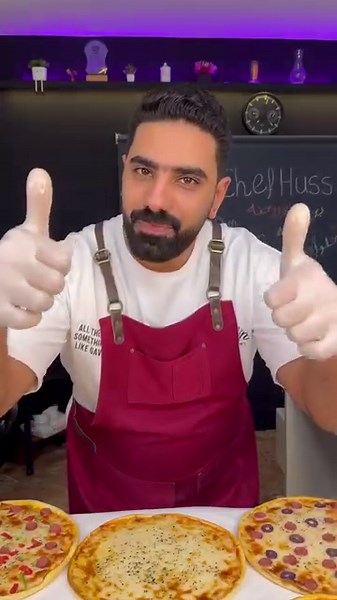 16M views · 331K reactions | كل حاجه عن بيتزا المطاعم  | Chef Hussien | Facebook