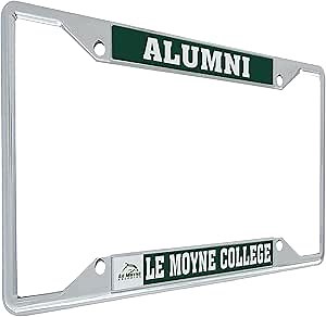 Desert Cactus Le Moyne College Car Accessories Dolphins Metal License Plate Frame and Tag Holder for Front or Rear of Car (Alumni)