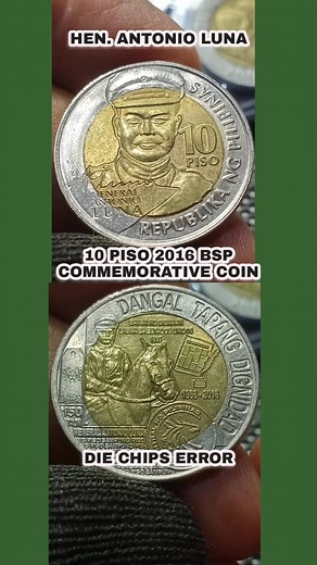 2K reactions · 147 shares | Mint Error on 10 Piso Commemorative Coin #highlights2025 #contentcreator #follower #everyone #coincollecting #coins #errorcoin #coincollection #coincollector | Gerardo Carzon Gonzalez Lizano | Facebook