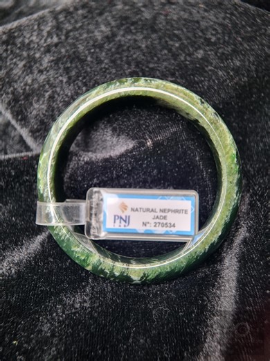 Dark Green Jade Bangle 57mm - Certified Natural Jade Bracelet, Perfect Gift for Her & Mom, Vintage Feng Shui Charm - Etsy