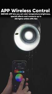 🛒【Limited Time 20% OFF】🔥CB100C 130w RGB LED Video Light👉Brilliant RGB Film Lighting with 17 Scenes & Highly Efficient & Silent Cooling Fan | Neewer