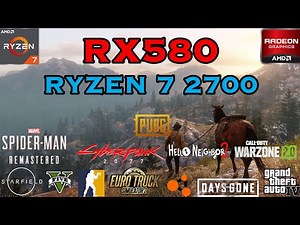 RYZEN 7 2700 + RX 580 | TESTED IN 12 GAMES | IN 2023