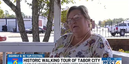Learn about the history of Tabor City with a historic walking tour