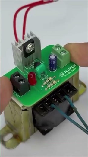 Awesome Making DC to AC converter at home for easy step#gadgets #DC#AC#converter
