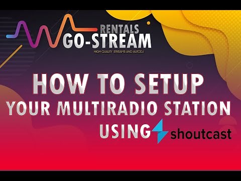 CentovaCast I How to SETUP your Multi Stream Reseller Account using SHOUTCAST server 📚