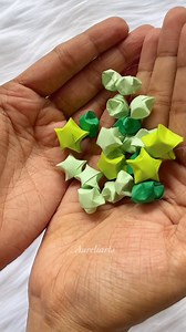So Cute!😍 Mini Paper Stars!🌟✨ . . #papercraft #christmas2025 #paperstars #christmascrafts #origami | Aureliarts