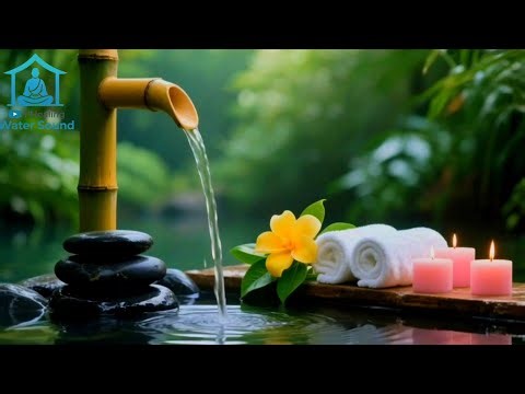 Gentle Waterfall & Birds | Relaxing Nature Sounds for Stress Relief, Sleep, Meditation & Peace 🕊️
