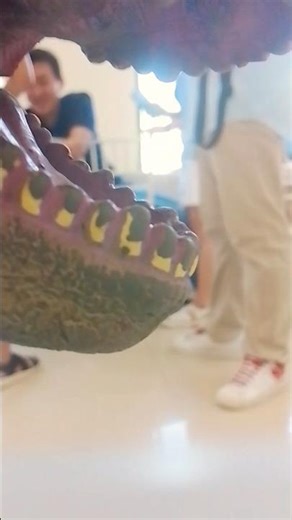 singing t-rex puppet