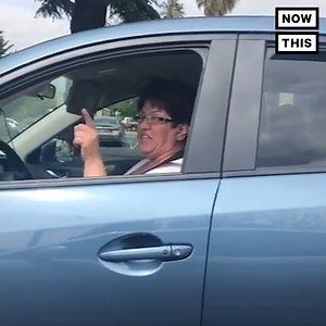 5.7M views · 60K reactions | This woman told a Korean-American veteran to ‘go back to China’ while making a racist gesture from her car | NowThis | Facebook