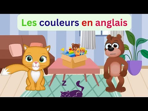 Apprenons les couleurs en anglais !