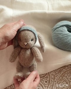Bunny Knitting Pattern, Knitted Animal Toy Back & Forth Pattern - Etsy UK