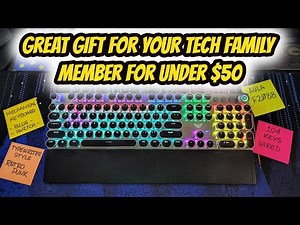 Your average guy reviews the Blue switch AULA F2088 Typewriter Style Mechanical Gaming Keyboard