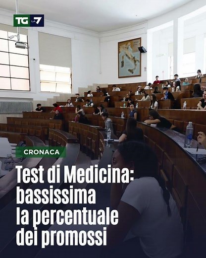 Test di Medicina, bassissima la percentuale dei promossi