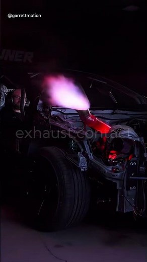 Exhaust glowing bright red | 987 HP GR Corolla with a 2JZ! Anti-Lag