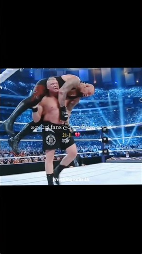 The End of an Era 💔 #wwe #theundertaker #brocklesnar #wrestlemania #wrestlingedit #wweuniverse