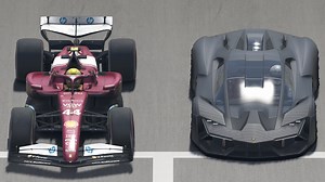 7.1K views · 52 reactions | How fast is an #F1 car? 2025 Scuderia Ferrari SF-24 Formula 1 (Lewis Hamilton) vs Lamborghini Terzo Millennio | TOP SPEED DRAG RACE #lewishamilton #ferrari #lamborghini #supercar | Raceluxius Horizon | Facebook