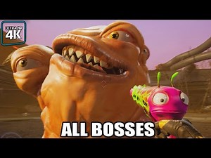 High On Life - All Bosses (With Cutscenes + Secret Ending) 4K 60FPS UHD PC #PCGamePass