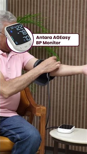 AGEasy BP Monitor – Easy One-Touch Blood Pressure Tracking for Seniors