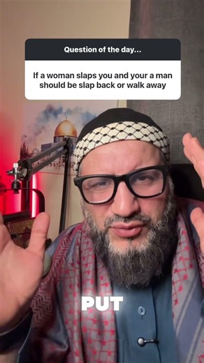 If a women slaps you..?.#islam #women #slap #men #selflove