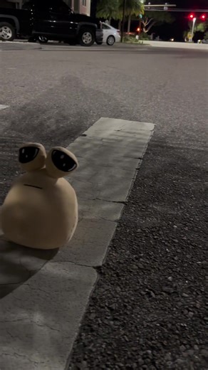 Pou walking at night #pou