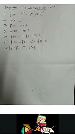Non-Homogenius Solution of State Transition Matrix and its Properties