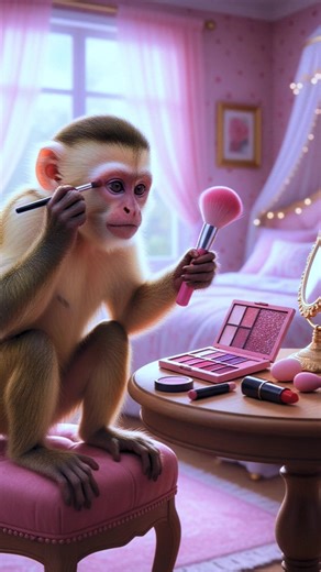 monkey makeup#monkey #viralvideo #viral #shorts