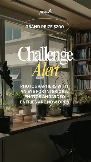 Submit your interior photos and videos. Watch your stats climb. Learn from other creators. Win up to $200 🔥 | Pexels
