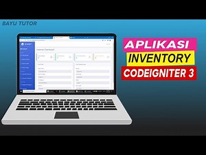 Aplikasi inventory barang berbasis web - Codeigniter