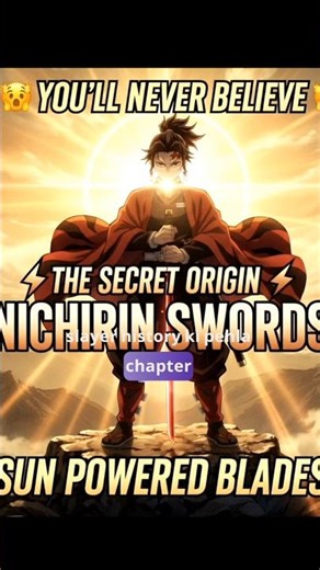 "Suraj Se Bani Talwar ☀️ | The First Nichirin Blade Explained"