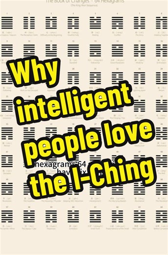 Why smart people get obsessed with the I-Ching.#iching #smart #analytical #pattern #metaphysics