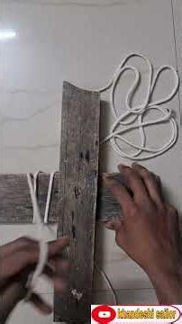 How to make a Stage knot | #sailor | #knot |#seamanship | Stage hitch | Stage knot