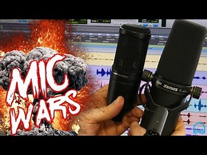 MIC WARS | Audio-Technica AT2020 vs. SHURE SM7B