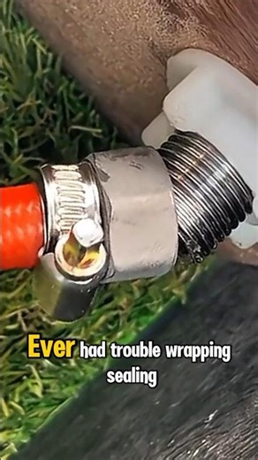 THE RIGHT WAY TO USE THREAD SEAL TAPE! 🔧