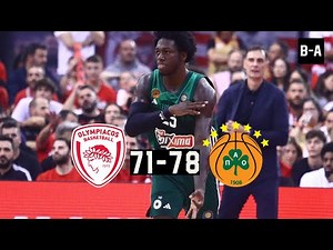 Olympiacos - Panathinaikos 71-78 | Full Highlights | GBL Round 4 | 27.10.2024