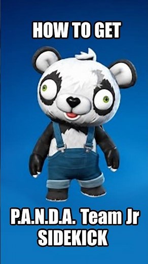 How to get FREE P.A.N.D.A. Team Jr Sidekick