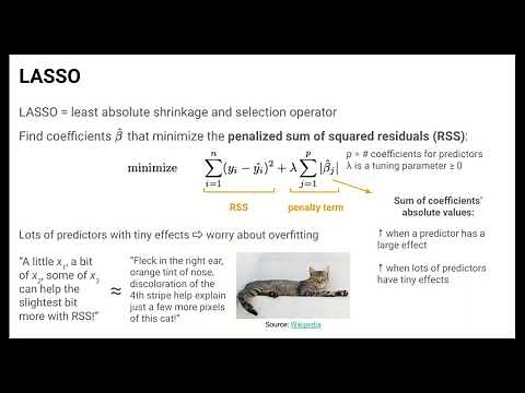 LASSO (Shrinkage/Regularization)
