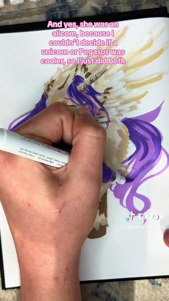 Creating My Little Pony OC with Acrylic Paint Markers