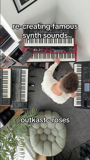 Re-Creating Famous Synth Sounds | OutKast - Roses #synth #musician #instrumental #cover