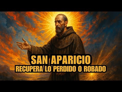 🙏✨ La Oración Milagrosa a San Aparicio para Recuperar Rápidamente lo Perdido o Robado