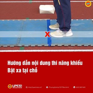 🏫 𝗨𝗣𝗘𝗦𝟭 - Hướng dẫn các thí sinh nội dung thi năng khiếu BẬT XA TẠI CHỖ ____________________ 🏫ĐĂNG KÝ TUYỂN SINH ĐẠI HỌC CHÍNH QUY ĐỢT 2 - NĂM 2025 🔴🔴🔴 ĐĂNG KÝ NGAY: https://sites.google.com/view/tuyen-sinh-upes1/upes1 🎗️ Hạn nộp hồ Đăng ký: 28/09/2025 🎗️ Làm thủ tục dự thi: Ngày 03/10/2025 (Thí sinh đến làm thủ tục dự thi trực tiếp tại Trường Đại học TDTT Bắc Ninh) 🎗️ Ngày thi Năng khiếu: 04/10/2025 (tại Trường Đại học TDTT Bắc Ninh) ________________________ 𝐔𝐏𝐄𝐒𝟏 - 𝐁𝐚𝐜 𝐍�