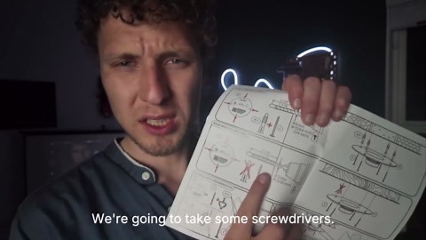 PropVue Universal Projector Mount - Adjustable Ceiling or Wall Mount for Office & Home Mini Projectors - Full Motion, Easy Installation, 360° Swivel, Extendable Length 13.8" to 21"