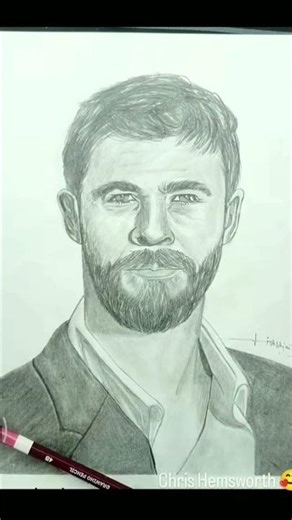 draw🎨 avengers chractor thor ⚡🔨#vaibhav_arts