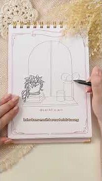 Tutorial Gambar Jendela Aesthetic ‪@cathfloart‬