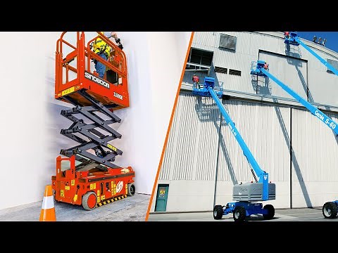 Boom Lifts Vs Scissor Lifts: Which Is Better To Use? [2024]