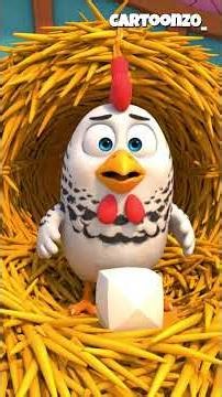 Chicken Lays a Square Egg!? 🥚