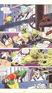 Bane vs Killer Croc #bane #killercroc #batman #robin #DC #dccomics #comics | Black&White Studios