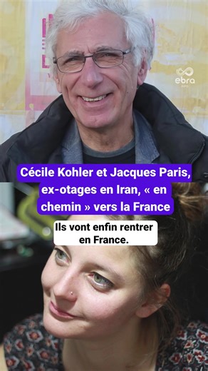 Détenus en Iran depuis 2022, Cécile Kohler et Jacques Paris « sont libres et en chemin vers le territoire français », a annoncé ce 7 avril sur X le président Emmanuel Macron. Selon une source proche du dossier, les deux Français dormiront ce mardi à Bakou, en Azerbaïdjan et arriveront le 8 avril en France. #ebrainfo #sinformersurtiktok #tiktokfrance #cecilekohler #jacquesparis #iran